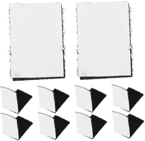 Bande Auto-agrippante Adhésive Noire 100 Pièces Nylon Mélange