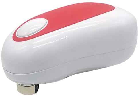 Elektrisk burköppnare, ingen skarp kant, automatisk burköppnare, batteridriven livsmedelssäker trådlös läsk köksprylar presenter till äldre