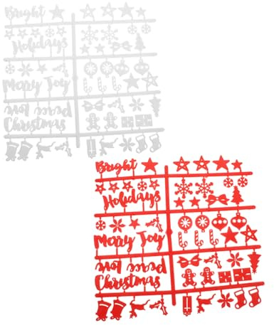 Operitacx 2 Juegos De Accesorios De Tablero De Letras De Fieltro De Temporada Para Tableros De Fieltro Letras De Anuncios Símbolos De Mensajes De Temporada Accesorios