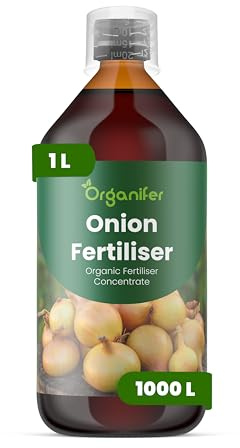 Zwiebel Flüssigdünger - 1L - NPK 2-1-8 | Für Starke Wurzeln Und Gleichmäßiges Knollenwachstum - Organifer