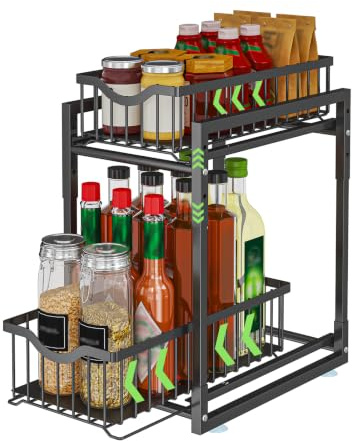 YunNasi Organizador Bajo Fregadero Cocina Extraíble