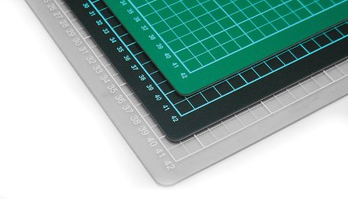 Selbstheilende Schneidematte 1,50x1m, grün mit einseitigem Raster – Schneidematte Großformat, Schneidematte für Werbetechnik, Architektur, Modellbau