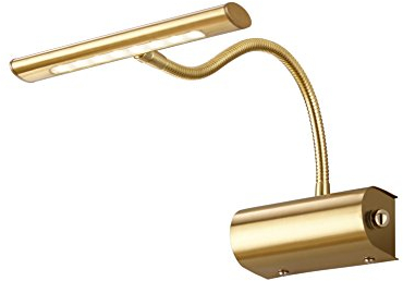 Trio Leuchten Curtis Trio 279770108 Lampada da Parete a LED, 4.0 Watt, 380 Lumen SMD 4,0W, 4 W, Bronzo, Unica