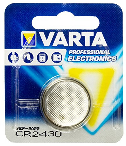 Varta 48061 CR2430 (6430) Lithium-Knopfbatterien 3V