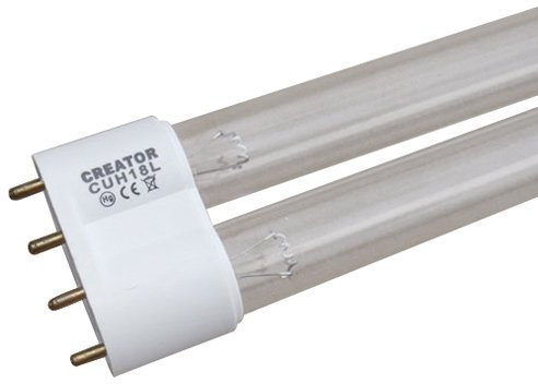 18W Base de 2G11 Ampoule de Lampe UV Lampe de Stérilisateur UV pour Aquarium cuisine restaurant