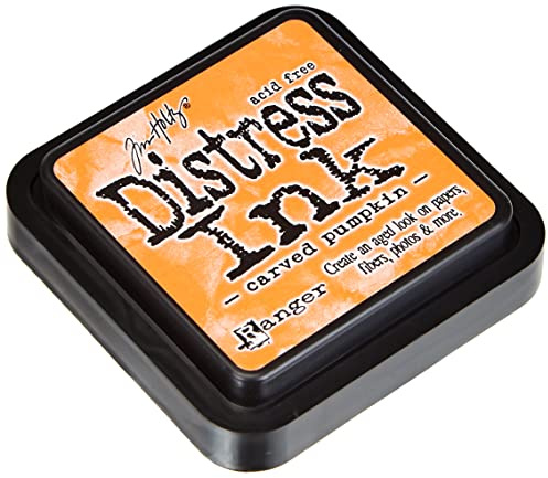 Ranger Tim Holtz Distress Ink Pad, Kunststoff, Carved Pumpkin, 7.5 x 7.5 x 59 cm