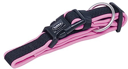 Nobby Halsband Mesh Preno, pink L: 25-35 cm, B: 15/20 mm, 1 Stück