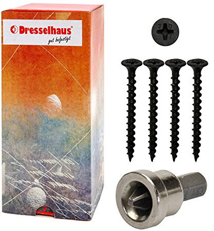 Panorama24 Schnellbauschrauben Grobgewinde - 3,9 x 45-1000 Stück - inkl. GRATIS Bit - Gipsplattenschrauben Gipsschrauben Trockenbau Gipskarton Grobgewinde Feingewinde