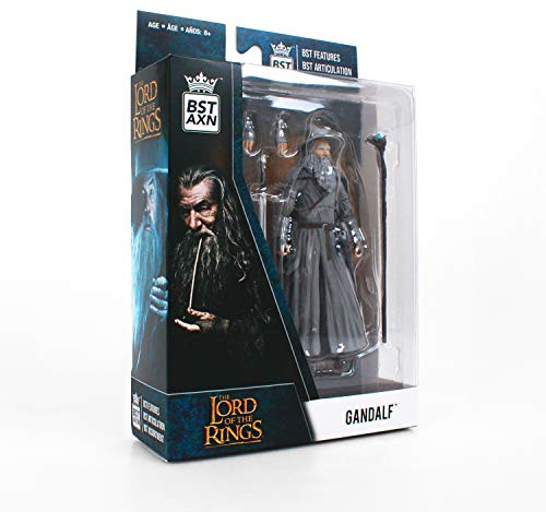 The Loyal Subjects The Lord of The Rings Gandalf BST AXN 5 Action Figure with Accessories