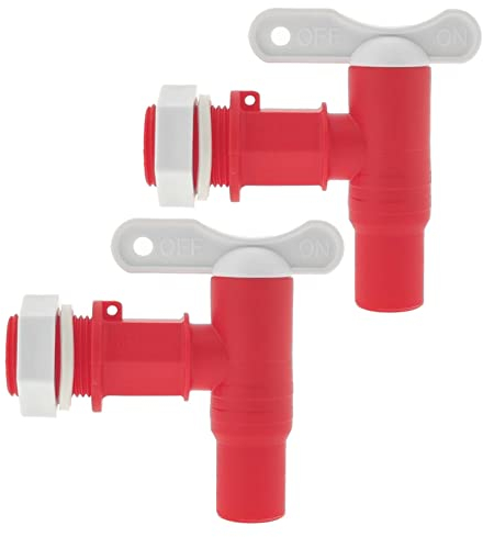 varivendo Premium Auslaufhahn 3/4 Zoll für Regentonne - Robustes Ablaufventil und Wasserablauf für effiziente Gartenbewässerung 2er Set