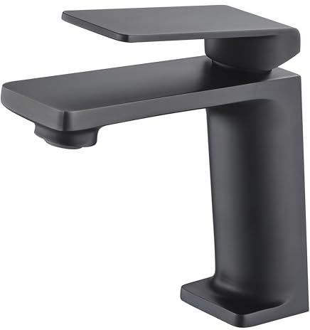 IMEX BDF016-1NG FIYI Grifo de Lavabo Negro Mate