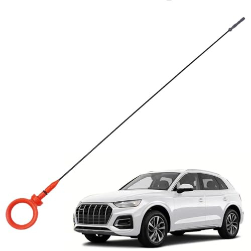 AOUTTUOA Asta di livello dell'olio motore adatta per Audi Q5 A4 A5 A6 A8 Quattro S4 S5 S6 S7 S8 RS7 2009-2017 indicatore livello olio, sostituisce 06E115611C 06E115611D 06E115611E