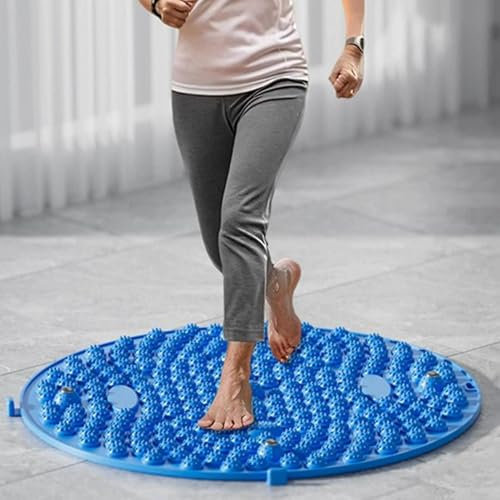 35cm TPE Acupressure Foot Massage Mat - Portable Pressure Point Pad for Relaxing Leg Pain and Acupoint Therapy