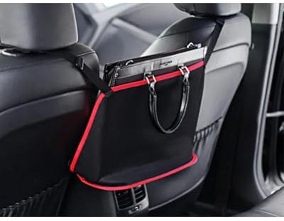 Auto Organizer Autositz-Netztasche Handtaschen-Geldbörsenhalter Aufbewahrungstasche Haustiernetz Barriere Kindertasche Zwischen Rücksitztaschen Autositz Organizer