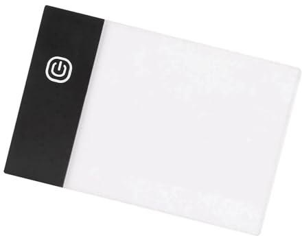 Ultra-Thin LED Light Tracing Pad for Kids – Brightness Drawing Tablet, Portable Flip Book Kit for Artcraft, Calligraphy & Painting