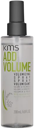 KMS ADDVOLUME Spray volumizzante per capelli fini e medi, senza potere, più volume, pienezza e densità, formulazione vegana con riso upgecyceltem senza siliconi, 200 ml