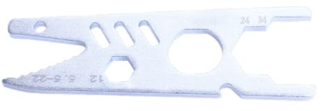 YIZITU Chiave aperta a doppia estremità adatta per varie esigenze di riparazione, realizzata in acciaio legato ad alta resistenza, uso domestico professionale