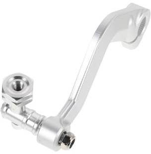 BESTYASH Bras de Levier de Frein en Alliage D’aluminium Léger Serpentin Levier de Frein Arrière Moto Compatible Motos Tout Usage Accessoire de Réparation Précis Protection Anticorrosion