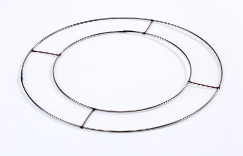 Smithers Oasis® - Strutture ad anello in filo piatto, 300 pezzi, diametro 25,4 cm, per ghirlande in agrifoglio natalizie o per funerali