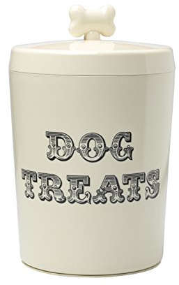 House of Paws Country Kitchen Dog Treats Jar, One size, Cream