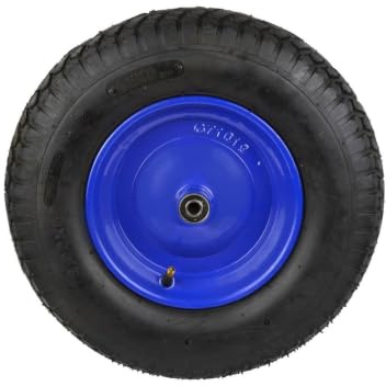 Schubkarrenrad Schubkarre Rad Räder Ersatzrad Luftrad Felge blau 4.00-8 6PR
