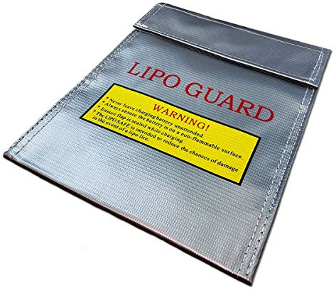 Premium Lipo Akku Feuerfeste Ladetasche Schutztasche 220x180mm Lipo-Safe Lipotasche Lipotschutztasche Feuerschutz Sicherheit Tasche Werttasche Feuerfest Brandschutztasche
