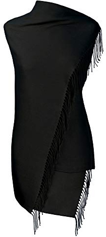 Fiolini Pashmina Schal Stola Schultertuch für Damen - elegant & sehr weich - Made in Italy