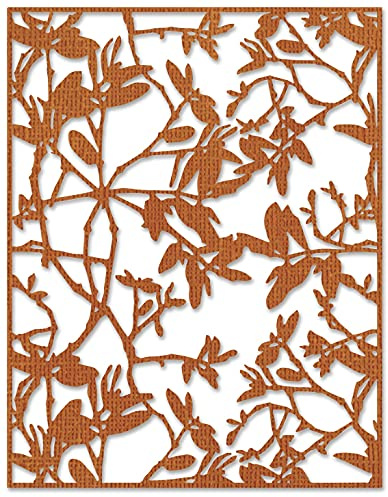 Sizzix Thinlits Stanzschablone - Blattfartige Zweige von Tim Holtz, 665436