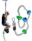 Schildkröt Rope, Cuerda de Escalada para Niños a Partir de 5 Años, Incluye 4 Escalones, Fijación Fácil a la Jungle Line o Columpios, Color, (970712)