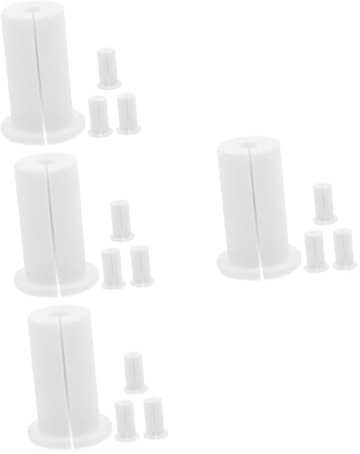 Uonlytech 16pièces Protége-câbles avec Ancrages Muraux Grommets pour Câbles Muraux pour Bureau Et Maison