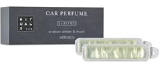 RITUALS Auto Parfüm Refill Homme Car Air Freshener – 2 Nachfüller für das Auto mit Aroma von Amber und Moschus – Auto Duft Nachfüllpack – 2 x 3 g