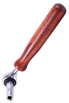 Guzheng Stimmschlüssel Viereckig aus Legierung, Braun, Robust | Tragbar und Klein, Glatter Griff ohne Grate, Leicht zu Bedienen und Aufzubewahren
