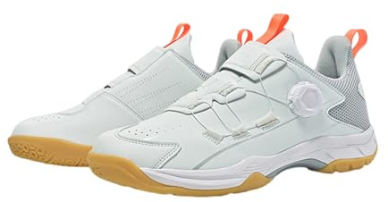 Kraftpaid Scarpe da Tennis da Uomo,Scarpe da Pallavolo Unisex,Scarpe da Ping Pong da Badminton,Antiscivolo Ping Pong Scarpe,Scarpe Ping Pong Uomo,Indoor Antiscivolo Leggere Traspiranti Fondo Morbido