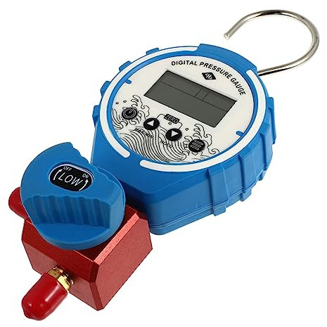 Uonlytech Manomètre Salle Jauge Climatiseur Pour Jeu Climatisation De Voiture Pèse-personne Numérique Auto Vide Conditionnement Pro Kit De Chargement à Alternatif Air Cuivre Blue
