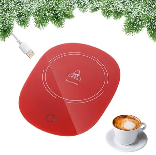 USB Chauffe-Boissons,Chauffe-Tasses USB,Chauffe Tasse de Café,Chauffe-Tasses USB,Chauffe Tasse Électrique,Chauffe Tasse Bureau,Chauffe-Boissons,Chauffe-café Intelligent
