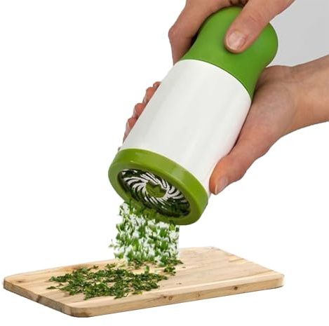 Vegetable Chopper, Herb Grinder, Manual Vegetable Chopper, Herb Roller, Manual Herb Chopper and Grinder, Herb Choppers Kitchen Gadgets for Cilantro Scallion Parsley Green