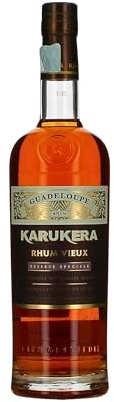 KARUKERA - Rhum Vieux Réserve Spéciale - Sans étui - Rhum Agricole - 42% Acool - Origine : Guadeloupe/France - A déguster pur - Notes de bananes Mûres & d'épices - 70 cl