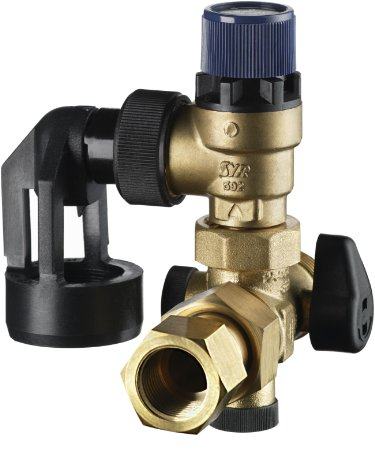 STIEBEL ELTRON 230764 Sicherheitsgruppe SRT 2 für Wandspeicher, schwarz