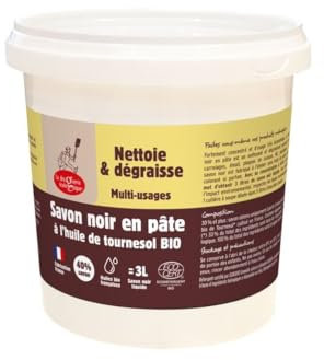 Savon noir Pâte huile bio 1 kg