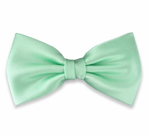 TigerTie Herrenfliege vorgebunden – verstellbar, elegant für Hochzeit, Smoking & Business – klassische Fliege mit Geschenkbox