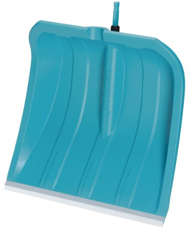 Gardena combisystem-Schneeschieber ES 40: Schneeschaufel mit langlebiger Edelstahl-Kante, leichtes Kunststoffblatt, bis -40°C kälteschlagfest, Arbeitsbreite 40 cm (3242-20)