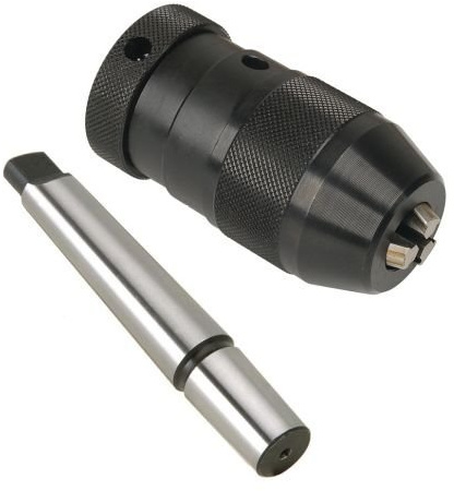 Mandrino autoserrante/Tornio/Trapano a colonna 1-16mm attacco B16 + adattatore MT2-B16 (Cod.:3971)