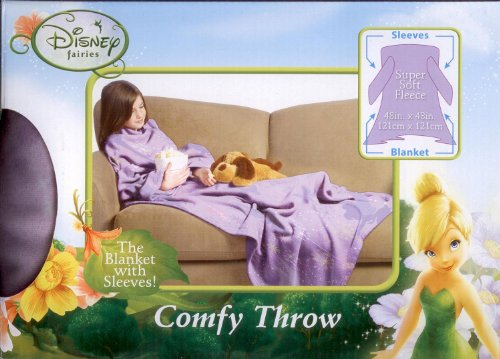 Disney Fairies manta con mangas (talla 48 x 48)