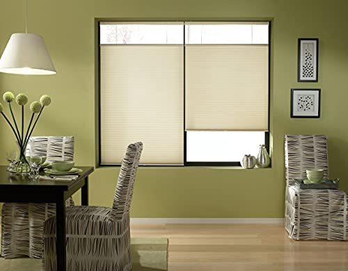 Windowsandgarden Cordless Top Down Bottom Up Cellular Honeycomb Shades, 29W x 54H, Daylight, Sizes 18-38 Wide