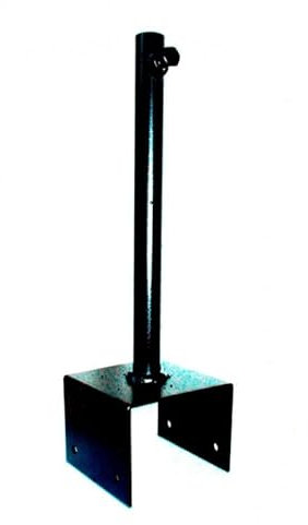 Support de fixation 9x9 cm pour girouette en fer forgé