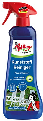 Poliboy - Kunststoff Reiniger/Gartenmöbel Reiniger - Für den Innen- und Außenbereich - 500 ml Spray - Made in Germany