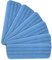 Vicloon Mop Pad, 6 PCS Mop Cleaning Pads Microfiber Replacement Mop Pads Fit for All Spray Mops & Reveal Mops Washable (Blue)