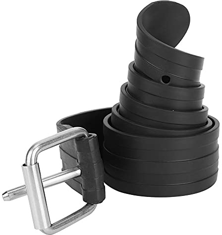 Akozon KEEP DIVING Verstellbarer Gummi-Bleigurt mit Schnalle für Freediving/Tech Dive Gurtband (WB-932) Tauchgewichtsgürtel, Gummi-Tauchgewichtsgürtel Tauchgewichtsgürtel Freitauchen/Tech Webbing