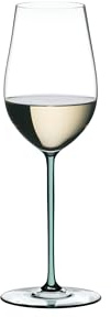 RIEDEL Fatto A Mano Riesling/Zinfandel - Mint - Einzelpackung, Weinglas, Kristallglas, Spülmaschinenfest - 4900/15M