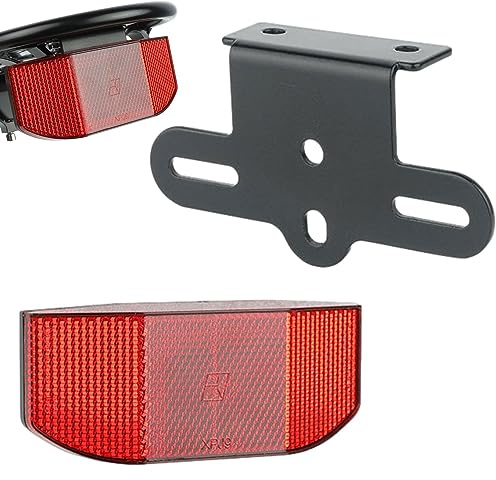 Kasmole vélo arrière Rouges,Vélo lumière réflecteur arrière sécurité | Cyclisme Nuit pour VTT, vélos pliants, vélo, vélo